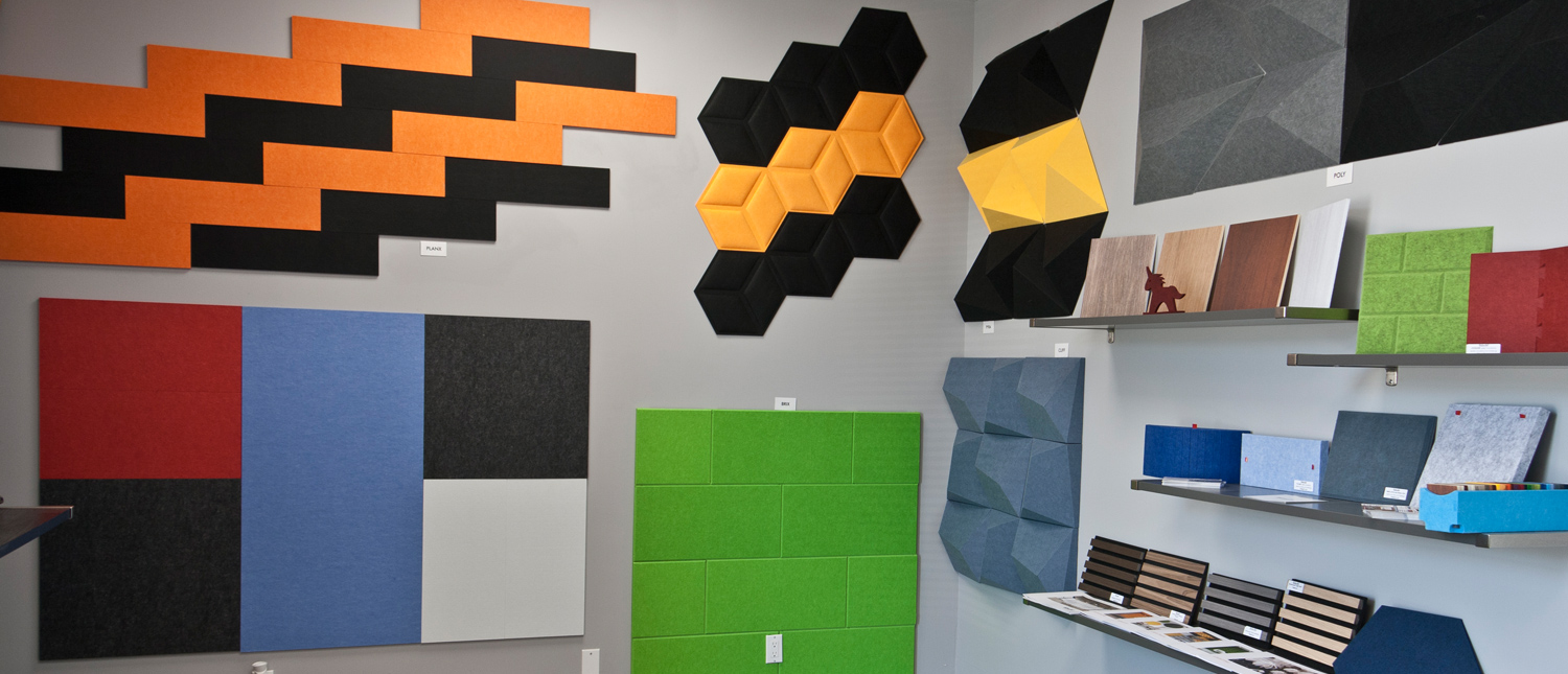 Visit our Soundproofing and Acoustics Showroom